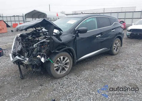 2016 Nissan Murano S z USA, uszkodzony, nr VIN 5N1AZ2MGXGN149750